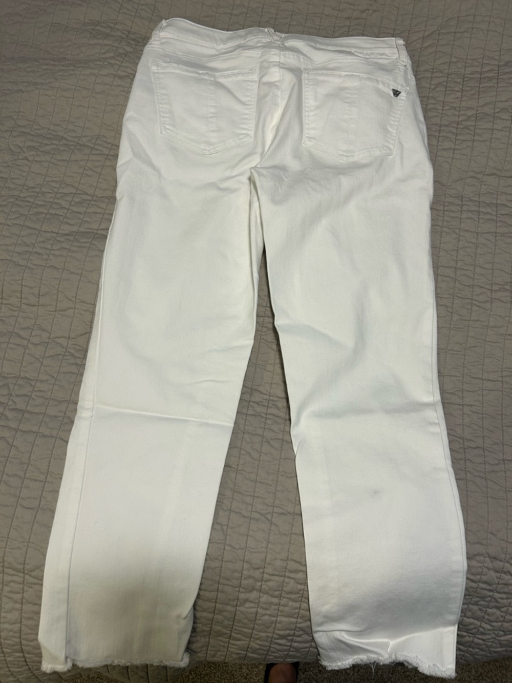 Wit & Wisdom White Straight-Leg Jeans - Picture 2 of 3